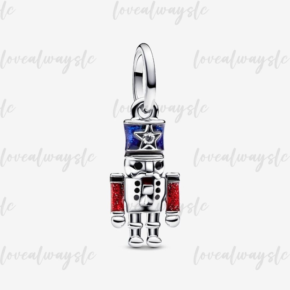 Pandora Moveable Nutcracker Dangle Charm - image 1